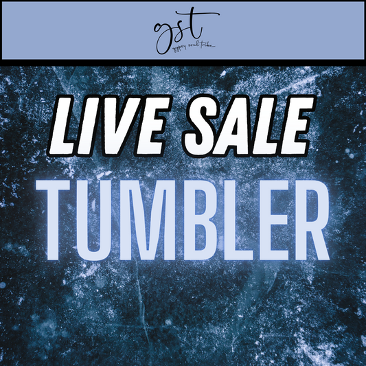 AS IS TUMBLER SALE 7-14-25